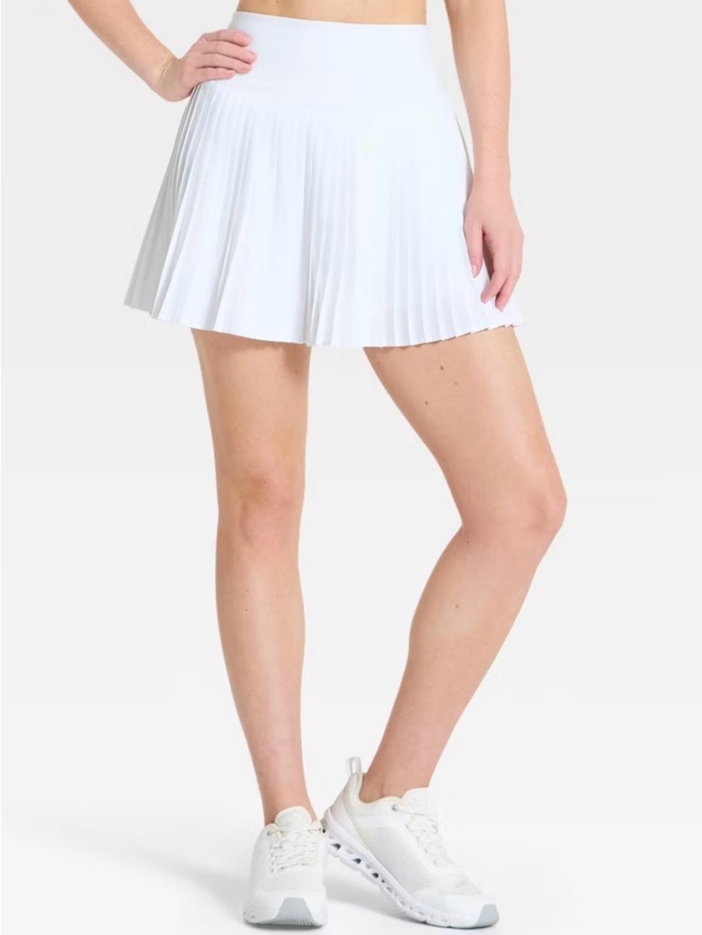 All in motion White Pleated athletic Skort
